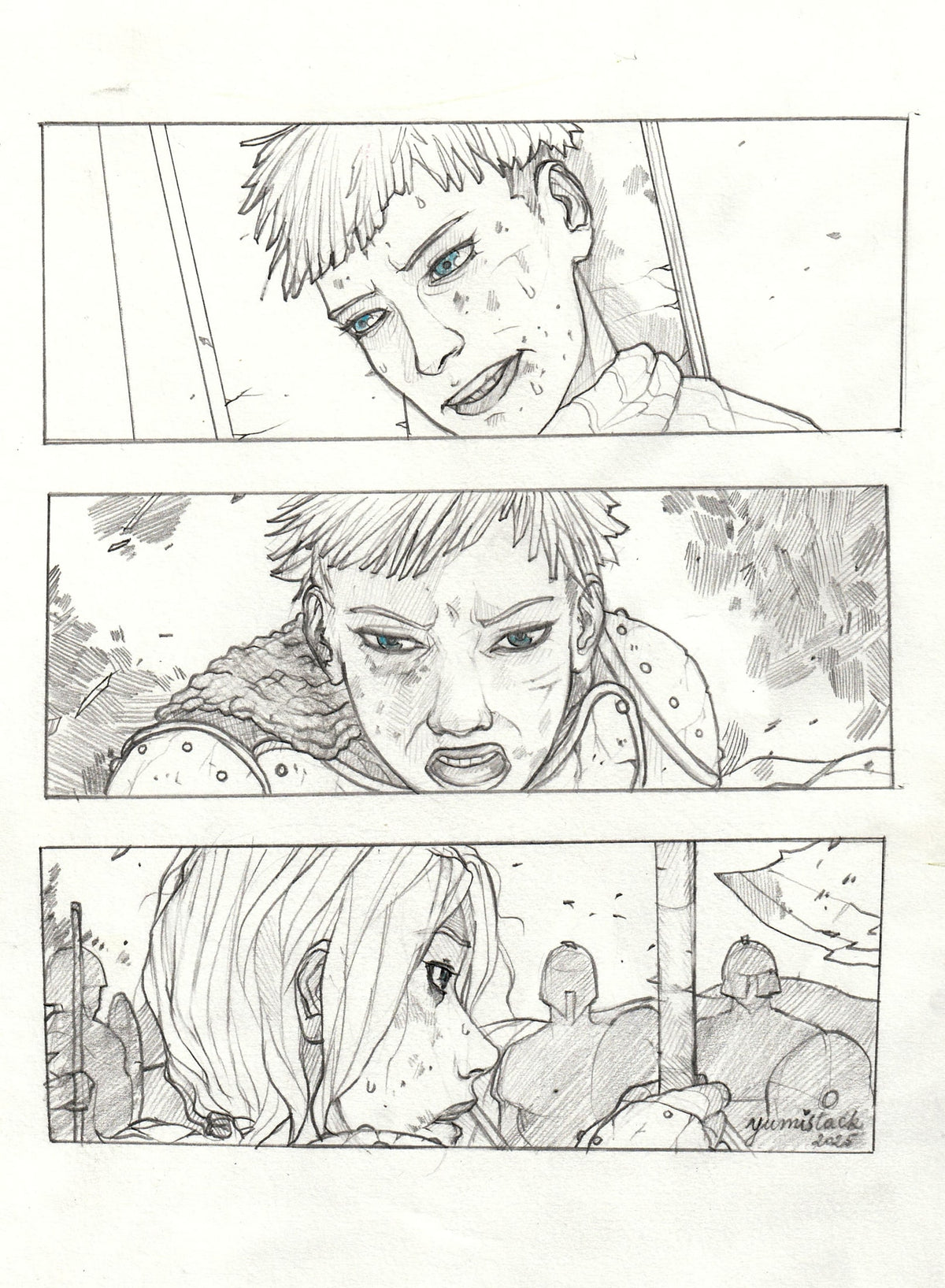 Print - Joan of Arc in my style